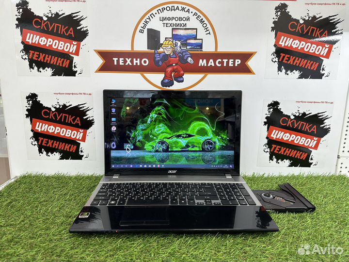 Мощный красивый Acer i5 SSD 6 RAM GT640M 2гб