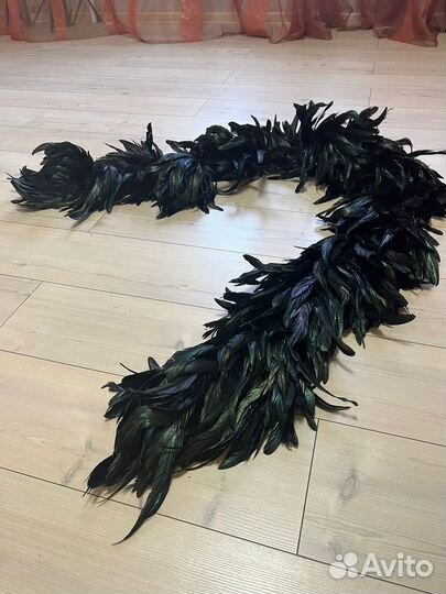 Боа из перьев