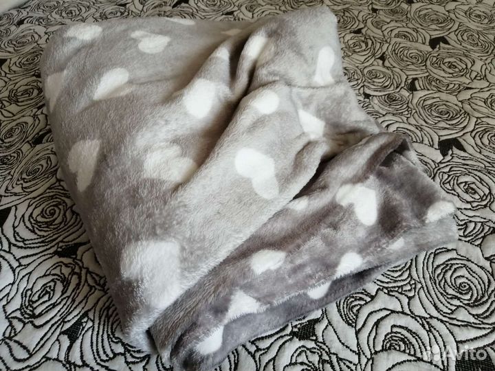 Отрез ткани флис, плед
