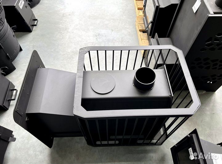 Печь для бани банная печь Barrel 18