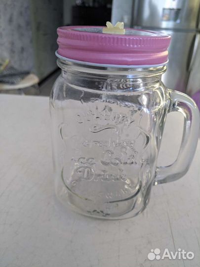 Кружка с крышкой 500 мл