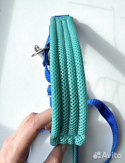 Ошейник мартингейл для собак с поводком