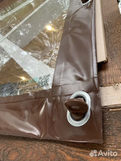 Мягкие окна на беседку