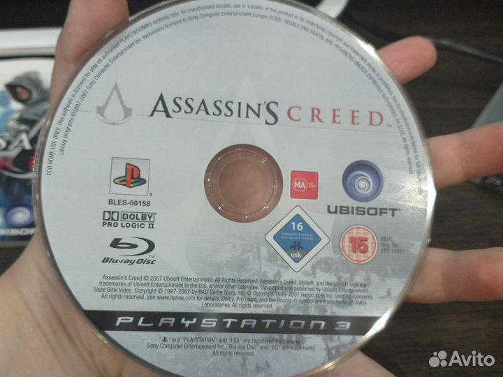 Игры на ps3 Assassins Creed