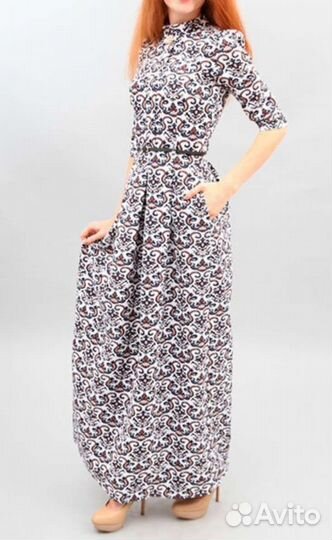 Новое длинное вечернее платье 48 р