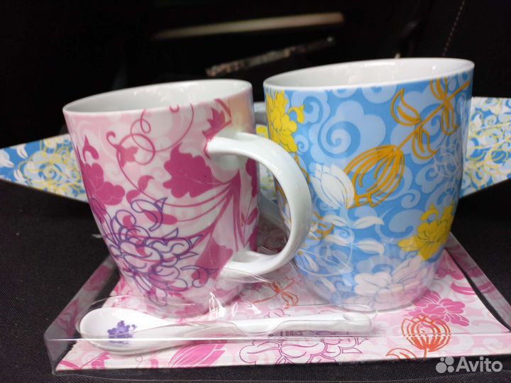 Кружка подарочная набор 2шт