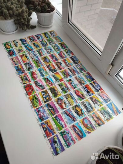 Вкладыши от жвачек turbo.полная серия