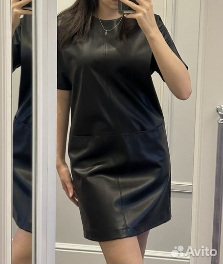 Платье кожаное korpo TWO