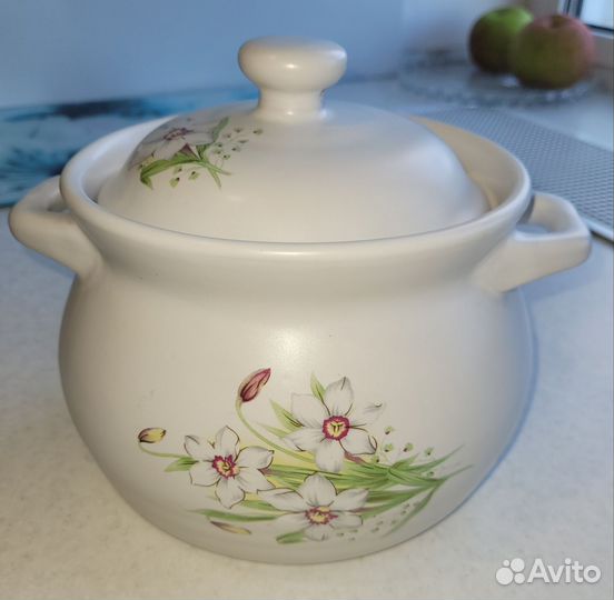 Кастрюля керамическая. 1,8 л