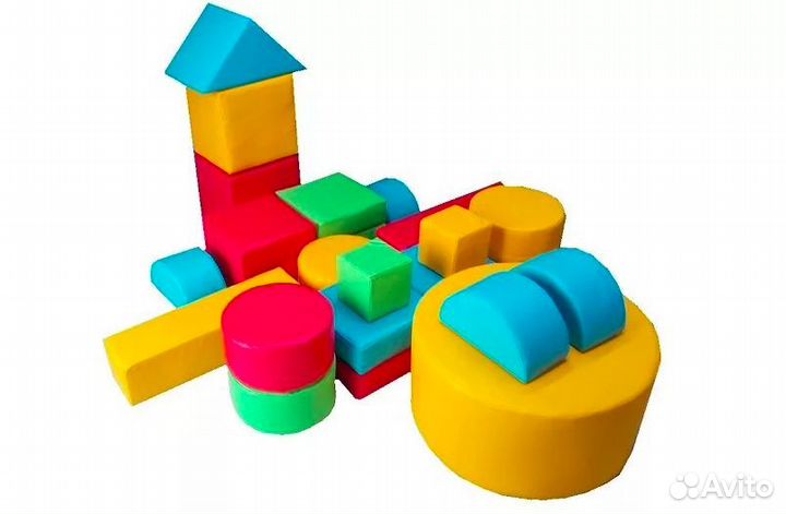 Детский мягкий конструктор 