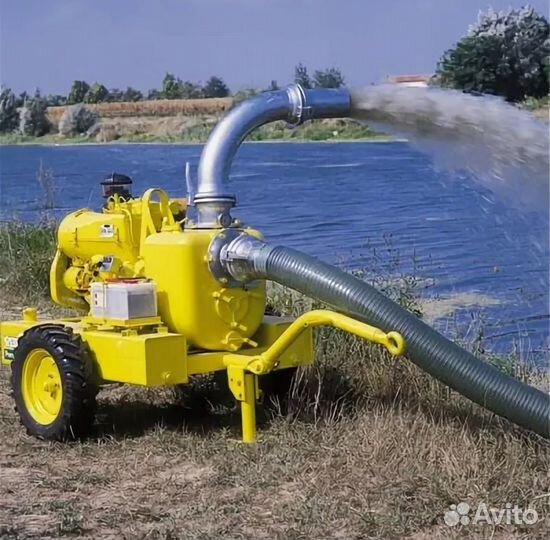 Откачка воды аренда мотопомпы вариско