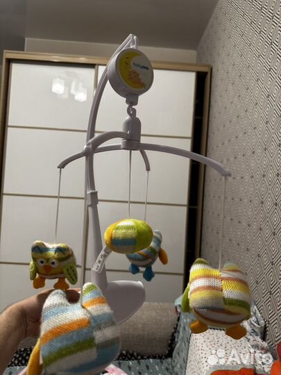Мобиль на кроватку, музыкальный