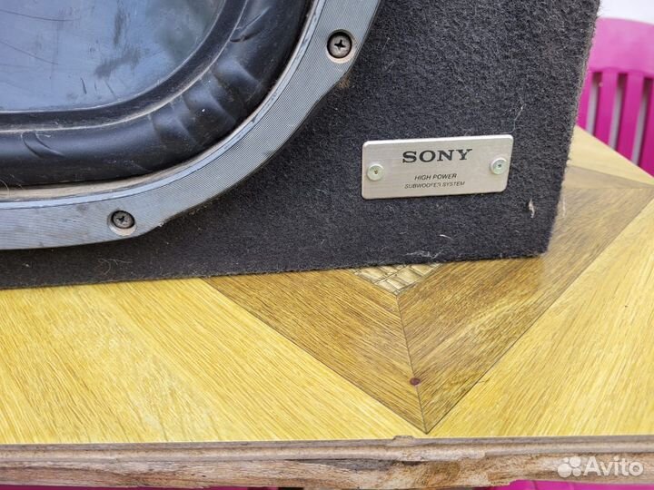 Сабвуфер с усилителем автомобильный