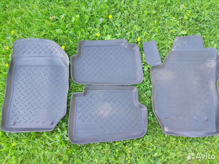 Коврики в салон skoda fabia 2