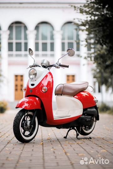 Ретро скутер/мотороллер фотосессия