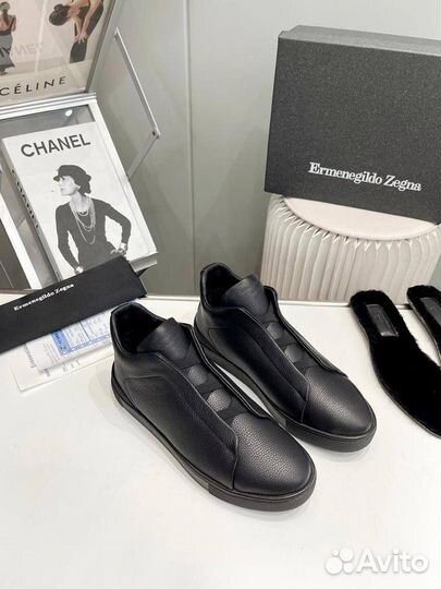 Кеды мужские зимние ermenegildo zegna 46-47-48-49