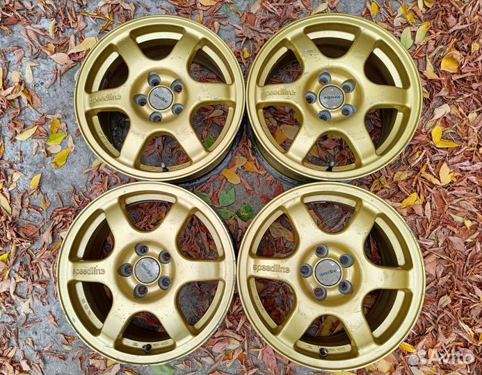 Speedline 15 7J ET50 Subaru 4Pot Ok