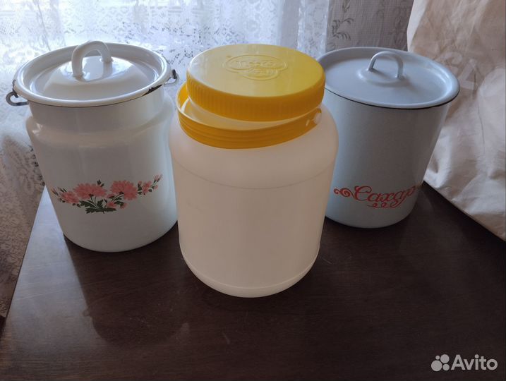 Бидон эмалированный СССР