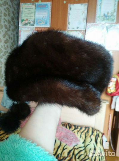 Шапка норковая