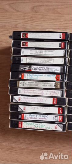 Лот#1 видеокассеты VHS