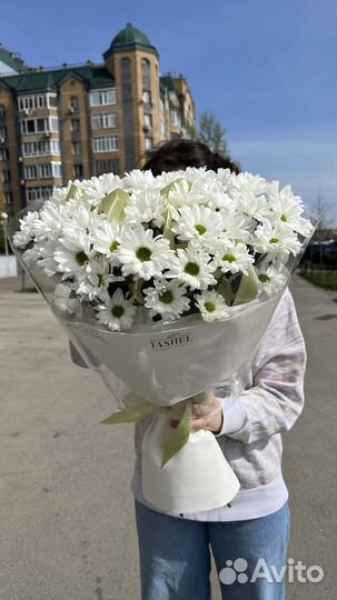 Букет цветы из хризантем
