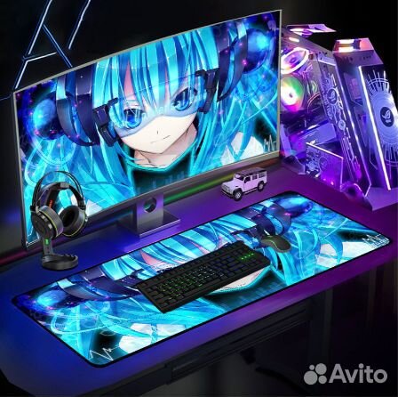 Коврики для мыши 900х400х4 мм игровые разные