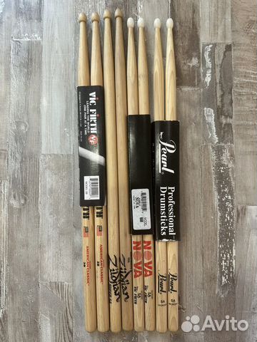 Барабанные палочки Vic Firth, Pearl, Zildjian