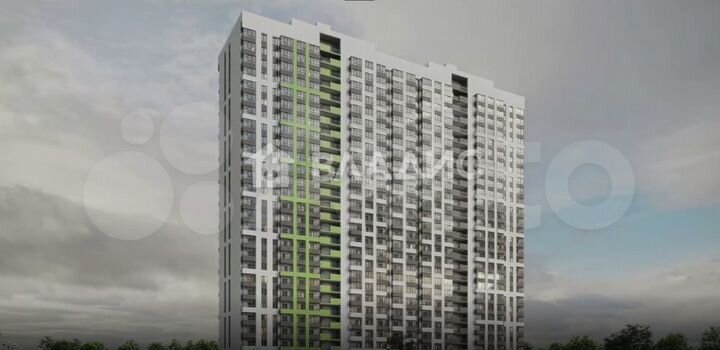 Квартира-студия, 27,1 м², 23/27 эт.