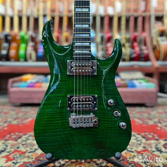 Электрогитара Jackson AT1 HH Transparent Green USA