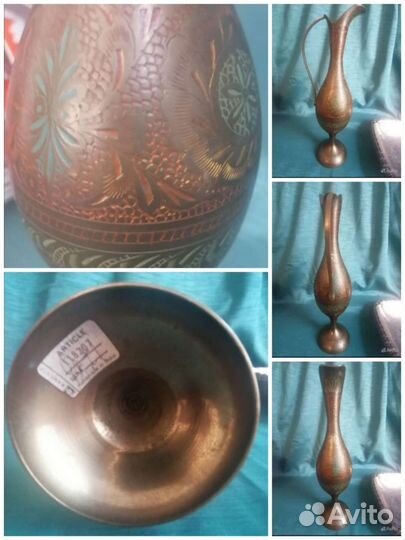 Поднос и кувшин. Винтаж