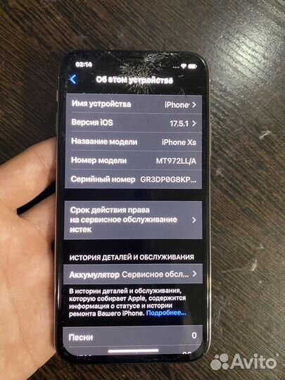 iPhone Xs, 256 ГБ