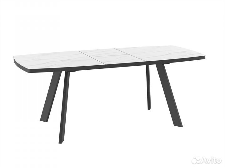 Стол прямоугольный stone М-160 160+45*90 черный