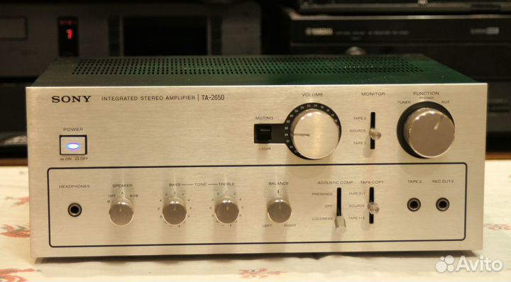 Sony TA-2650 Радиотехника уп-001 усилитель