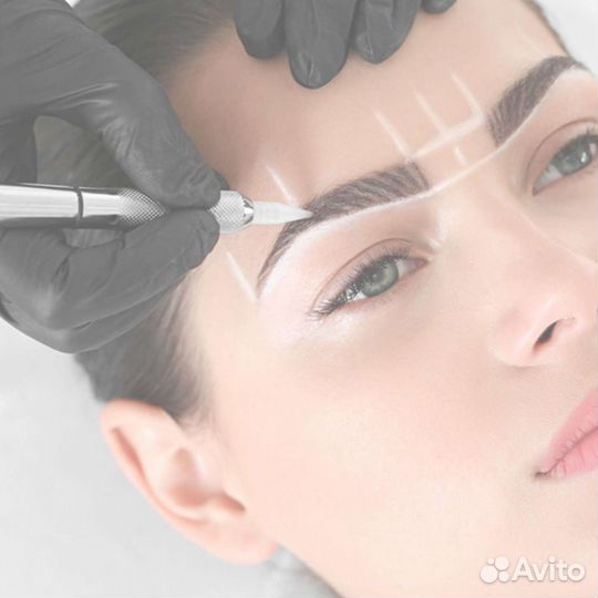 Модель на окрашивание бровей бесплатно