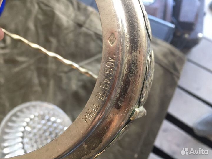 Вазочка мельхиоровая