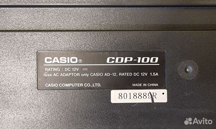 Цифровое пианино casio CDP-100