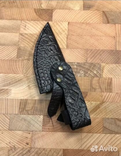 Нож Акула шкуросъемный с чехлом