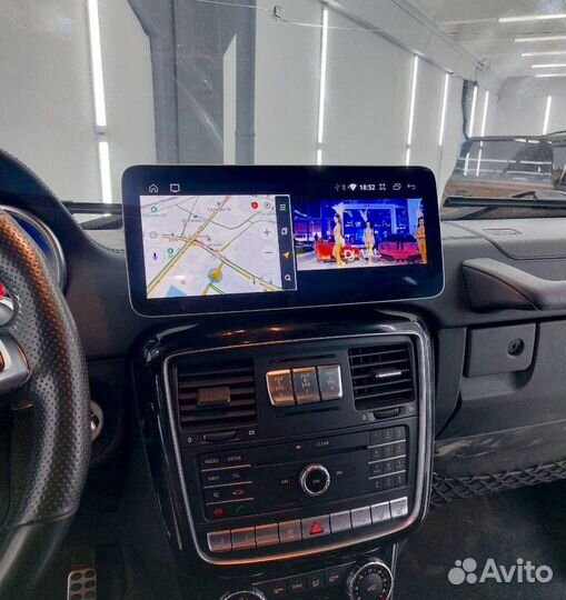 Монитор 12' на Андроид Mercedes G class W463