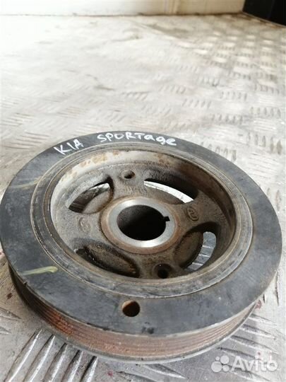 Шкив коленвала Kia Sportage SL G4KD 2010