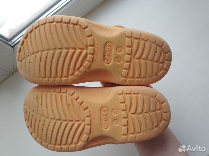 Продам Crocs сабо для девочки р. С12