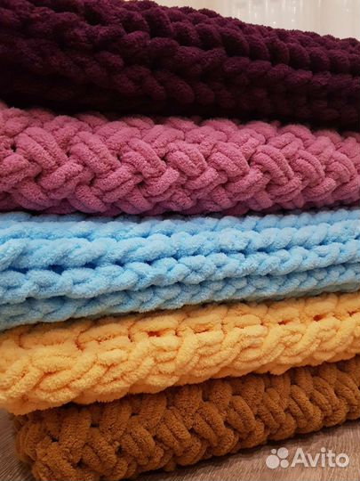 Плюшевый плед