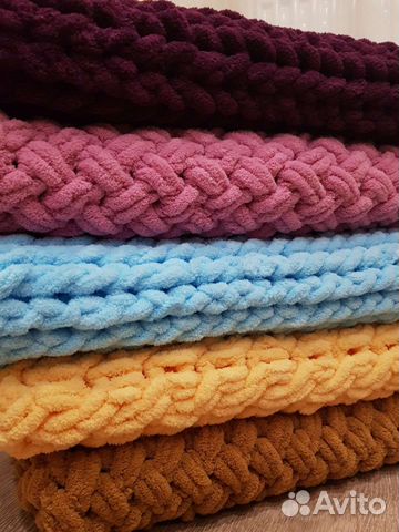 Плюшевый плед