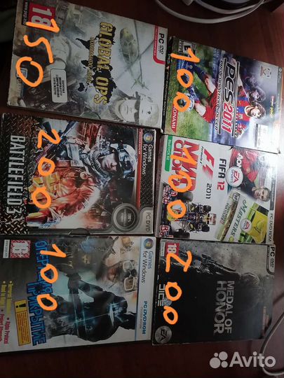 Игры для пк на дисках
