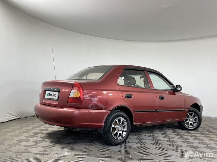 Hyundai Accent 1.5 МТ, 2006, 350 875 км