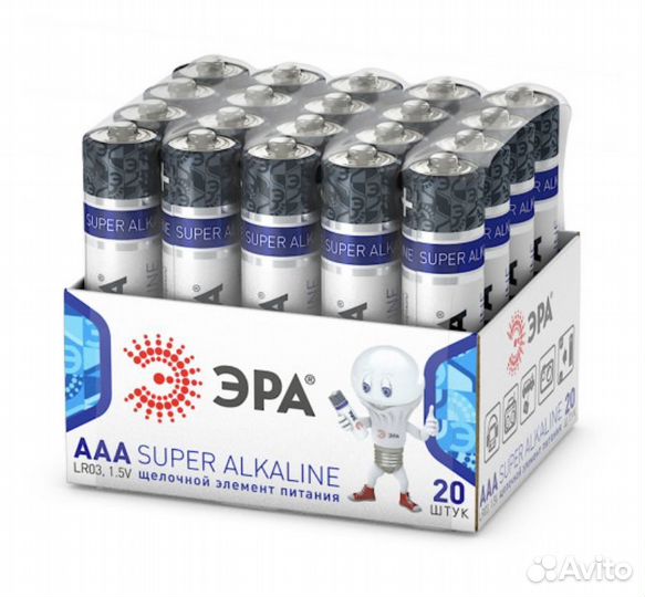 Батарейки LR6, LR03 super Alkaline