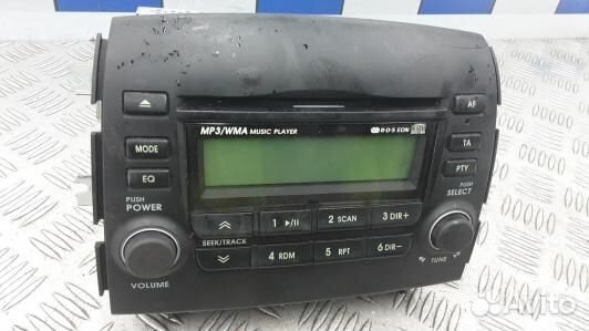 Магнитола hyundai sonata 5 (NF) (91C14I401)