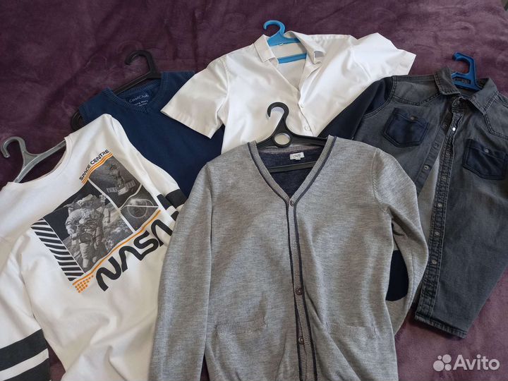 Вещи пакетом на мальчика подростка