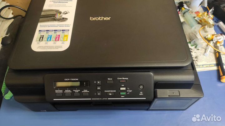 Мфу brother dcp t500 / dcp t300 / dcp j525 разбор