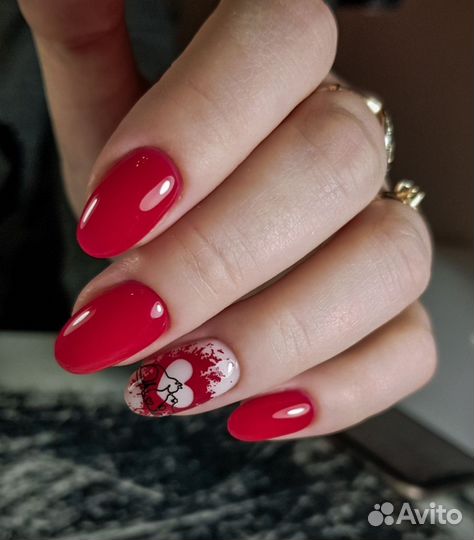 Маникюр с гель-лаком. Зеленоград. (шиллак)