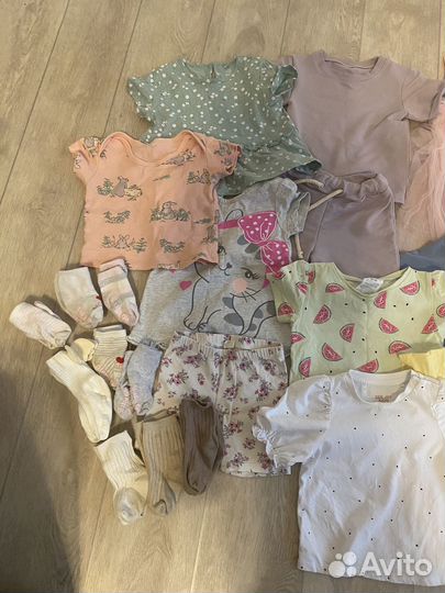 Вещи пакетом на девочку 86